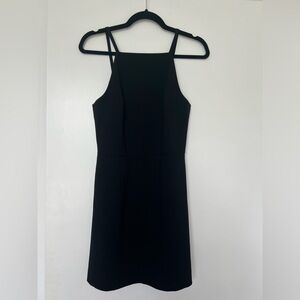 French connection black minidress